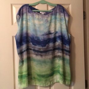 Sleeveless Liz Claiborne blouse